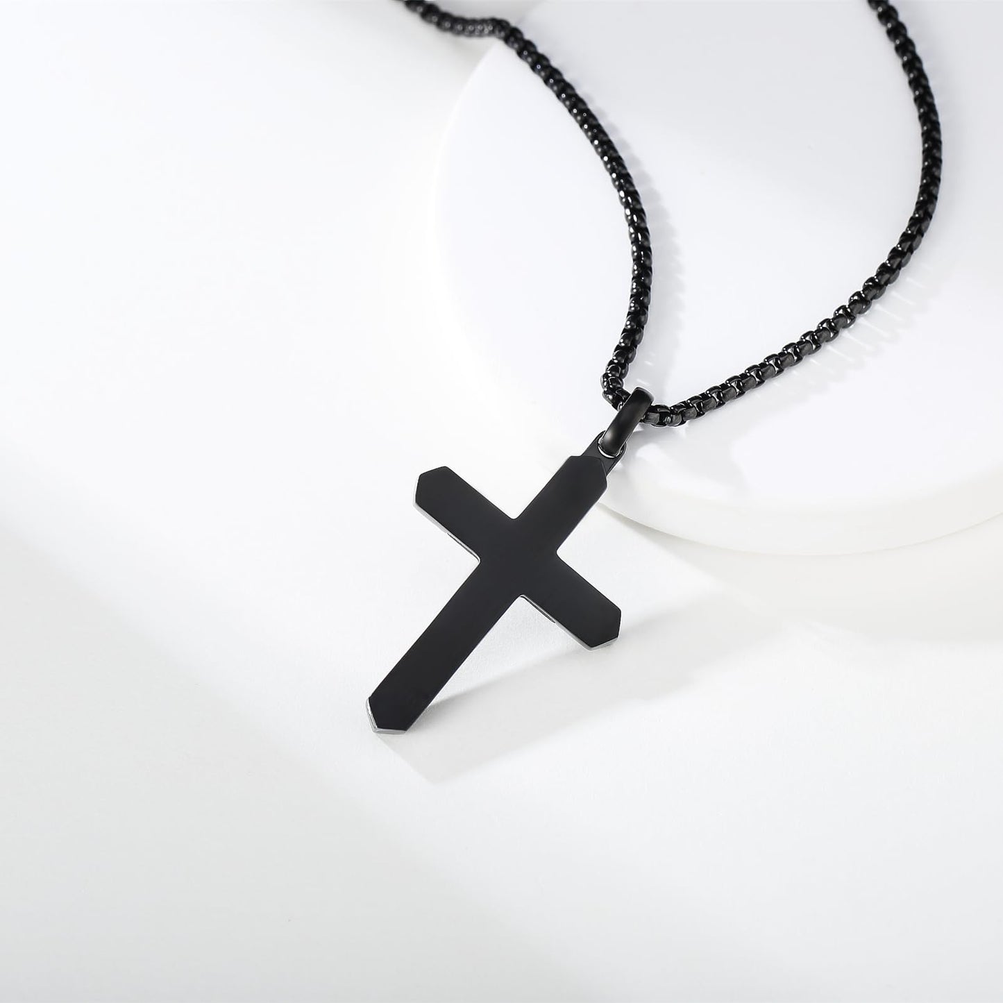 Wooden Cross Necklace